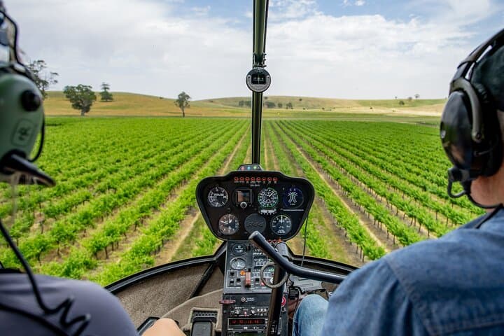 Barossa Valley Helicopter Flight: Western Ridge & Valley Floor (20-Minute)