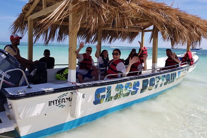 Punta Cana Glass-Bottom Boat Tour to Isla Saona & Palmilla Natural Pool photo 2