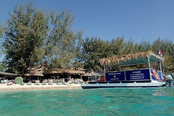 Gili Trawangan Sunset BBQ Cruise: Snorkel with Turtles & Underwater Sculptures photo 1