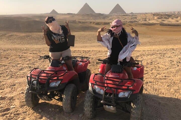 ATV at Giza, Felucca on the Nile & Cairo Tower: Half-Day Private Adventure photo 4