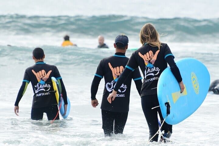 Small-Group Surf Lessons in Playa de las Américas with Photos photo 3