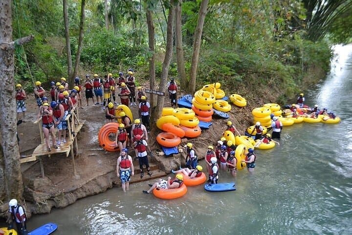 Drift and Float: Martha Brae Bamboo Rafting & Rio Bueno River Tubing in Jamaica photo 2