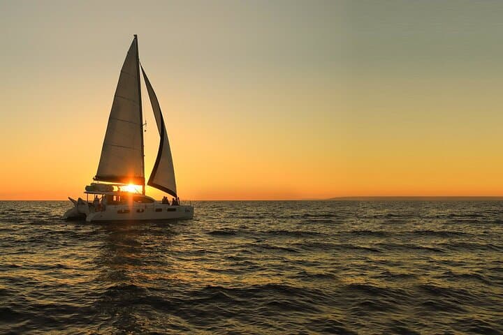 Sunset Catamaran Sail on the Mayan Riviera — Playa del Carmen Snorkel & Paddleboard