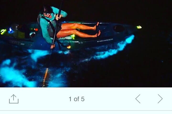 Merritt Island Bioluminescent Clear-Bottom Kayak Tour — Night Paddle Through Glowing Waters photo 3