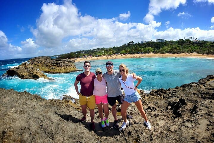 Private Rainforest Waterfalls and Coastal Rock Hike from San Juan