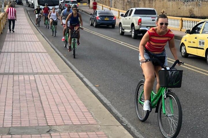 Cartagena Bike City Tour — Walled City, Getsemaní & San Felipe in 2.5 Hours