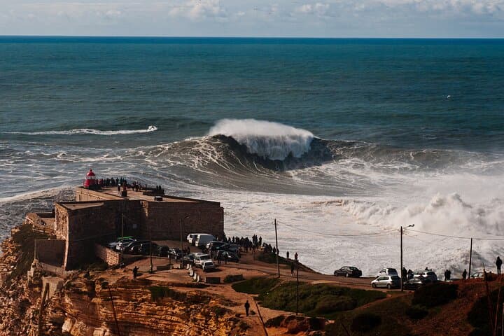 Nazaré & Alcobaça Private Day Tour — Giant Waves, Lighthouse Views & Gothic Monastery photo 1
