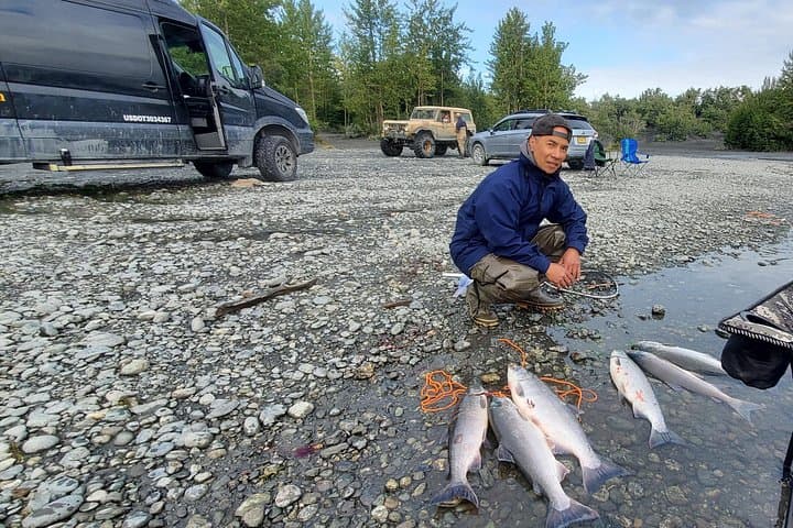 Anchorage Alaskan Salmon 8-Hour Fishing Trip to Knik Glacier and Beyond photo 2