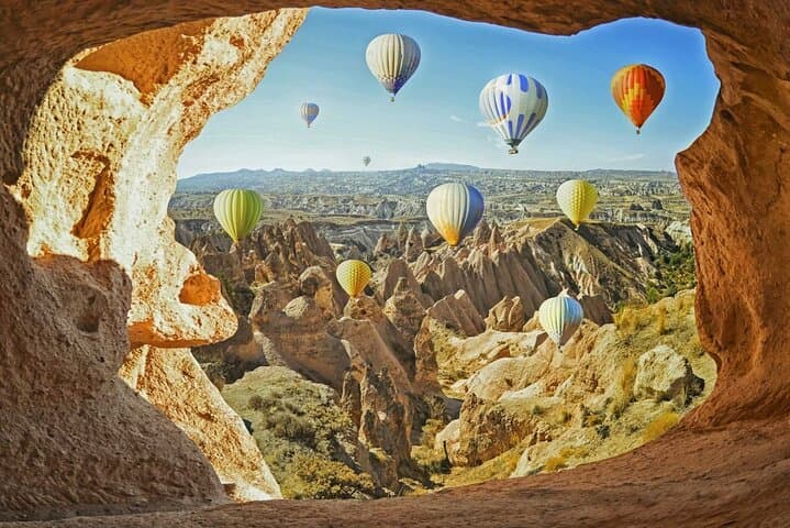 Yellow Tour of Cappadocia: Red (Pigeon) Valley Hike, Avanos & Özkonak Underground City photo 3