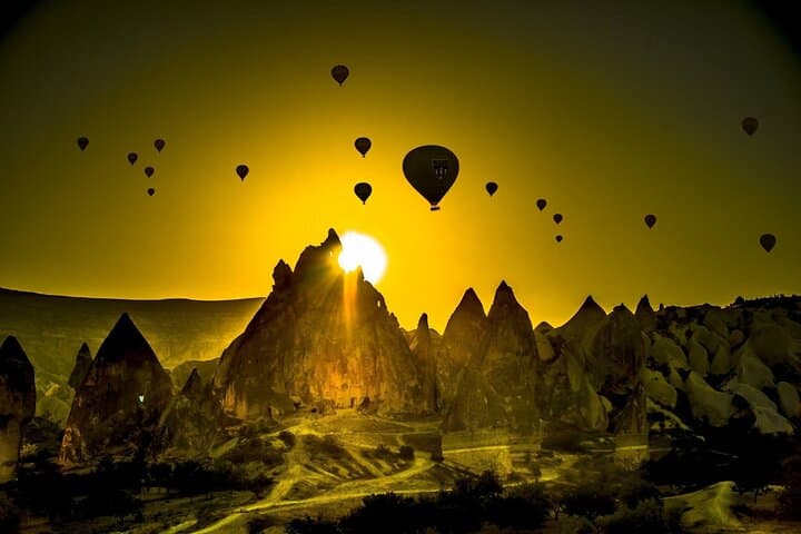 Yellow Tour of Cappadocia: Red (Pigeon) Valley Hike, Avanos & Özkonak Underground City photo 4