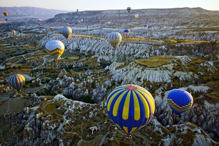 Yellow Tour of Cappadocia: Red (Pigeon) Valley Hike, Avanos & Özkonak Underground City photo 6