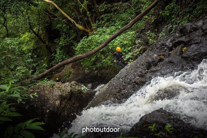 Canyoning Santo Domingo Canyon: Private Rappelling Adventure from Guadalajara photo 3