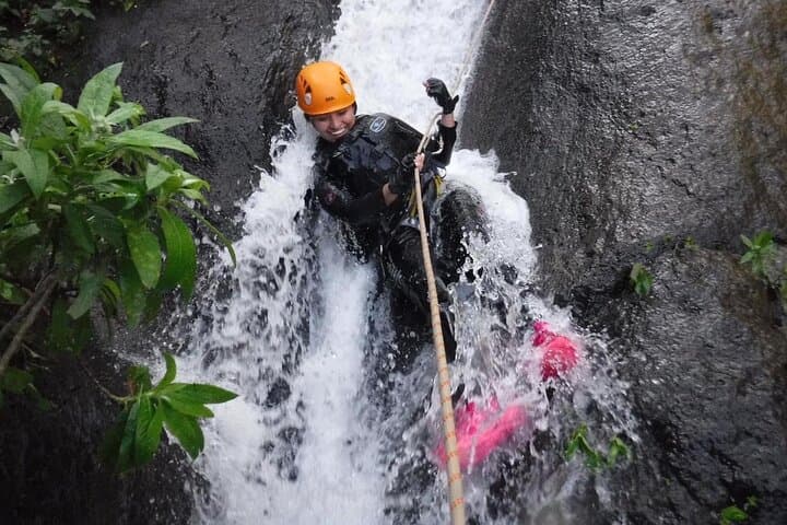 Canyoning Santo Domingo Canyon: Private Rappelling Adventure from Guadalajara photo 2
