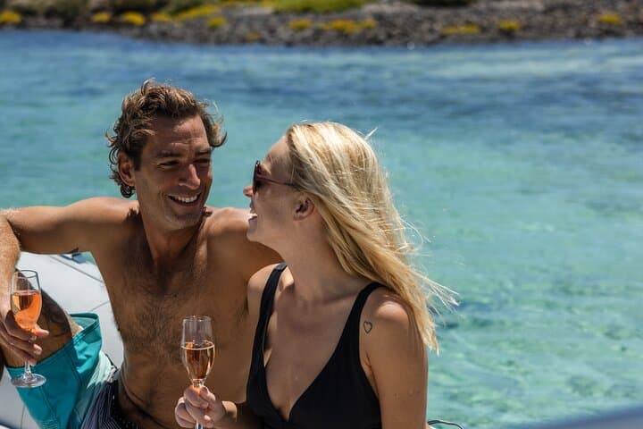 Half-Day Lobos Island Sailing Tour: Catamaran Snorkel, Paddle & Paella from Corralejo photo 4