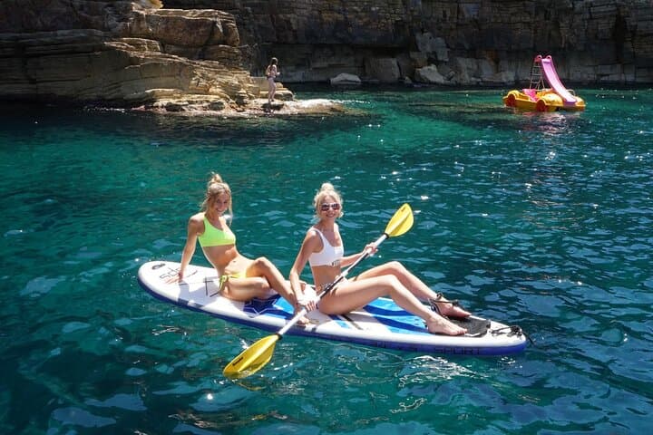 Ibiza Sunset Cruise VIP: Snorkel, SUP & Open Bar from San Antonio photo 3