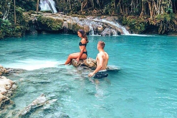 Blue Hole River & Secret Falls Adventure from Ocho Rios