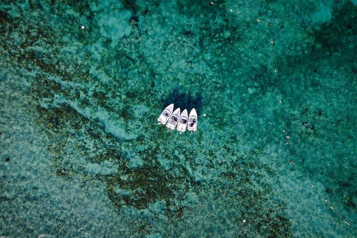 Drive a Speedboat & Snorkel Punta Nizuc Reef and Underwater Museum photo 2