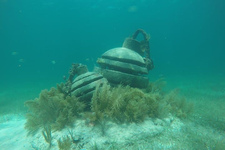 Drive a Speedboat & Snorkel Punta Nizuc Reef and Underwater Museum photo 4