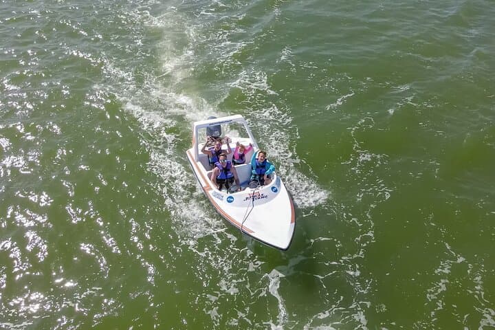 Drive a Speedboat & Snorkel Punta Nizuc Reef and Underwater Museum photo 5