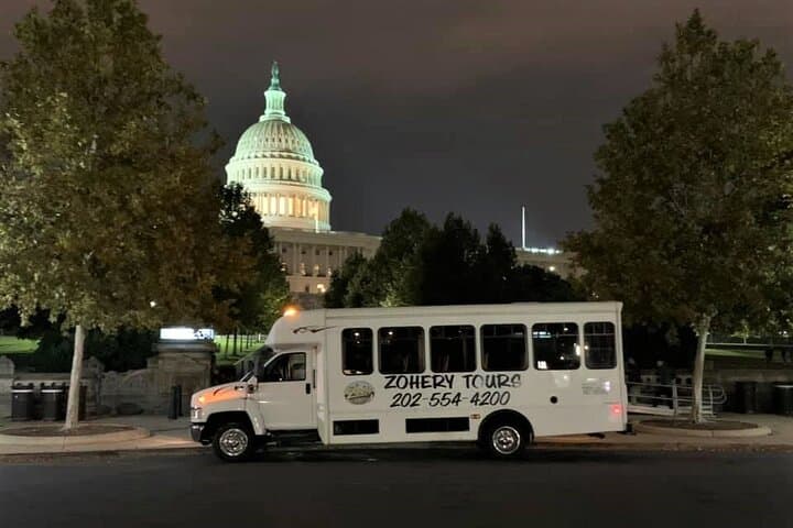 Washington After Dark: Night Bus Tour of DC's Monuments & Mount Vernon Option photo 6