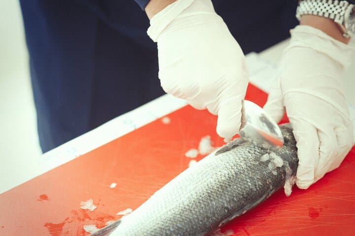 Mediterranean Fish Cooking Workshop with Irena Fonda — Koper Hands-On Seafood Class photo 4