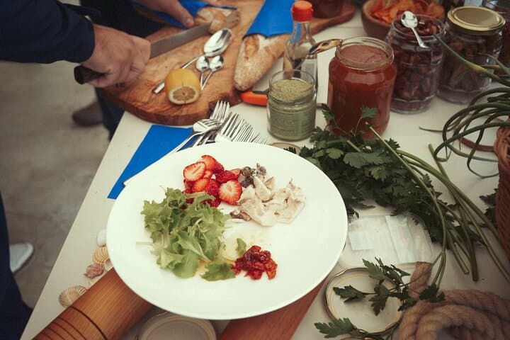 Mediterranean Fish Cooking Workshop with Irena Fonda — Koper Hands-On Seafood Class photo 5