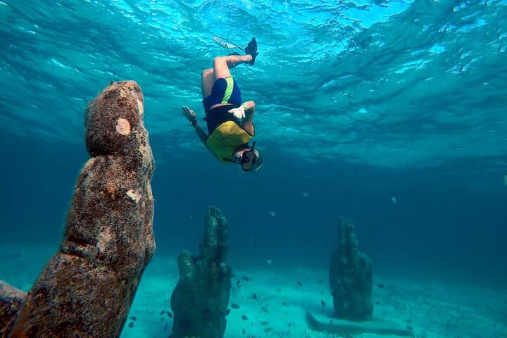 Cancun Snorkeling Adventure: MUSA, Reefs, Sea Turtles & Shipwrecks photo 1