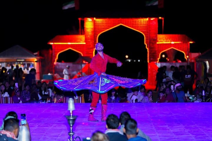 Dubai Red Dune Desert Safari with BBQ Dinner — Private Lahbab Evening Adventure photo 3