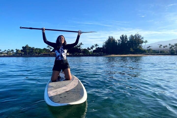 Semi-Private SUP Lesson at Kalama Beach, Kihei — Stand-Up Paddleboarding on Maui photo 3