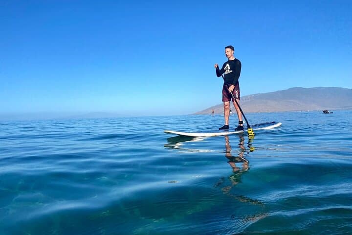 Semi-Private SUP Lesson at Kalama Beach, Kihei — Stand-Up Paddleboarding on Maui photo 4