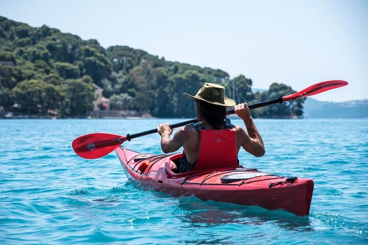 Paddle the Inner Ionian: Full-Day Sea Kayak from Nydri to Skorpios and Meganisi photo 1