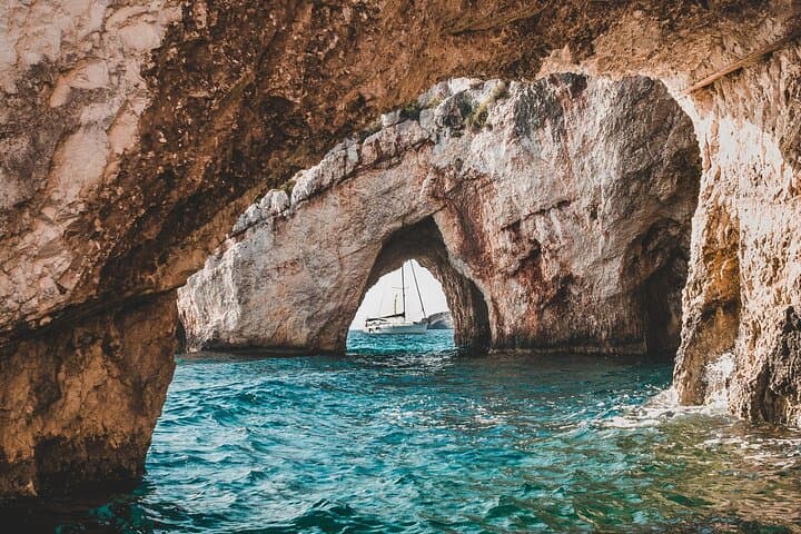 Zakynthos Turtle Spotting Cruise: Glass-Bottom Boat to Marathonisi & Keri Caves photo 6