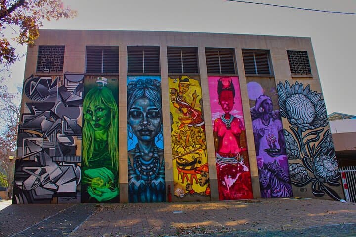 Braamfontein & Newtown: Johannesburg Street Art and Museum Walking or E-scooter Tour