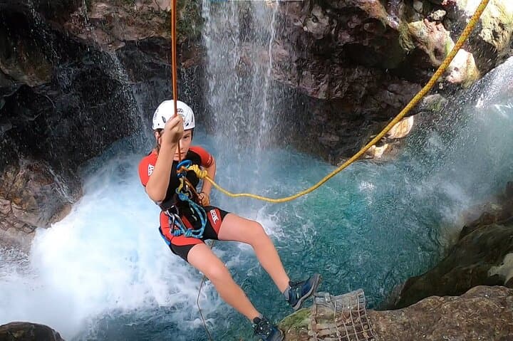 Canyoning Kourtaliotiko Gorge: Rappels, Water Jumps & the Fairy Cave on Crete