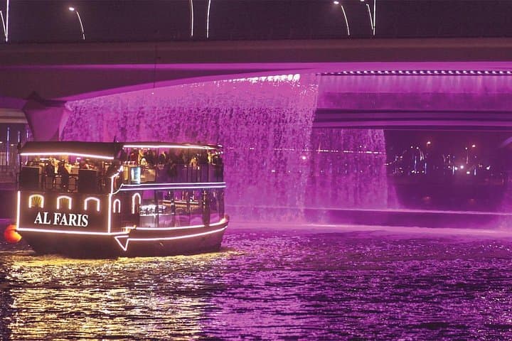 Dubai Canal Dinner Cruise and La Perle Silver Combo — Evening Cruise & Live Show photo 6