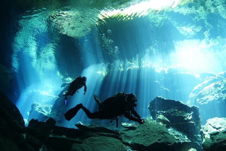 Cenote Diving Near Playa del Carmen: Classic 2‑Tank Certified Cave Dives photo 3