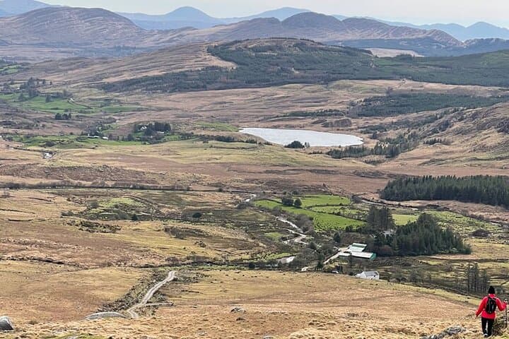Sneem Waterfall and Eagles Lake Guided Walk — Coomanassig Waterfall Hike in the Dunkerron Mountains photo 5