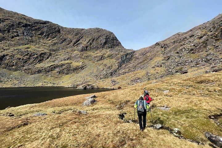 Sneem Waterfall and Eagles Lake Guided Walk — Coomanassig Waterfall Hike in the Dunkerron Mountains photo 3