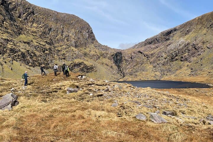 Sneem Waterfall and Eagles Lake Guided Walk — Coomanassig Waterfall Hike in the Dunkerron Mountains photo 4
