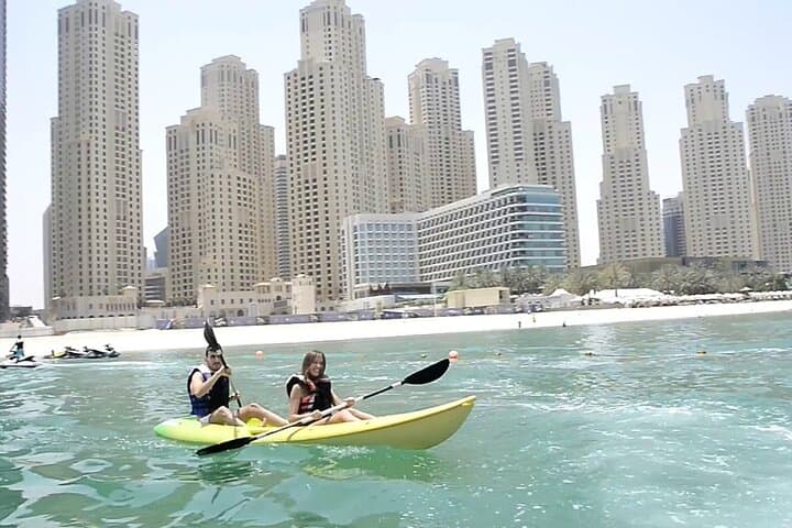 Palm Jumeirah 1-Hour Kayak Experience: Coastal Paddling in Dubai photo 4