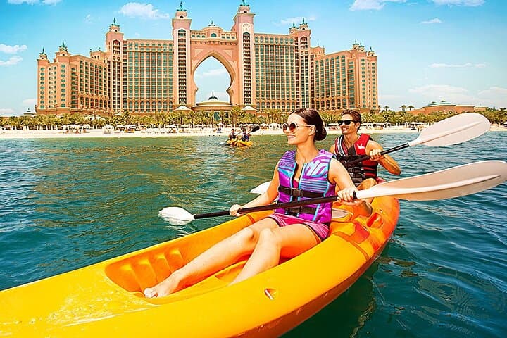 Palm Jumeirah 1-Hour Kayak Experience: Coastal Paddling in Dubai