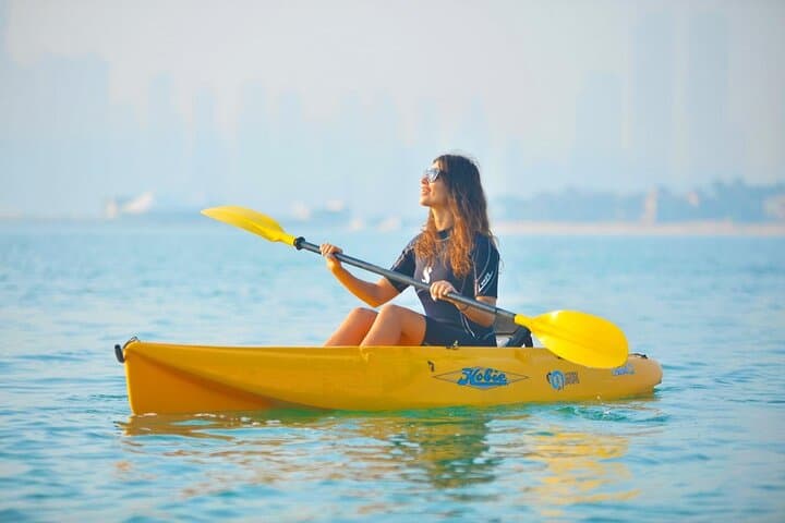 Palm Jumeirah 1-Hour Kayak Experience: Coastal Paddling in Dubai photo 2