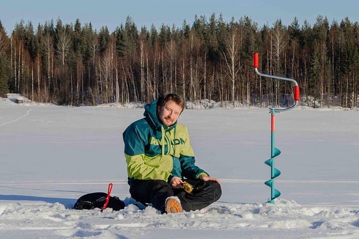 First Ice Fishing Experience in Rovaniemi — Guided Beginner Ice-Fishing Tour photo 1