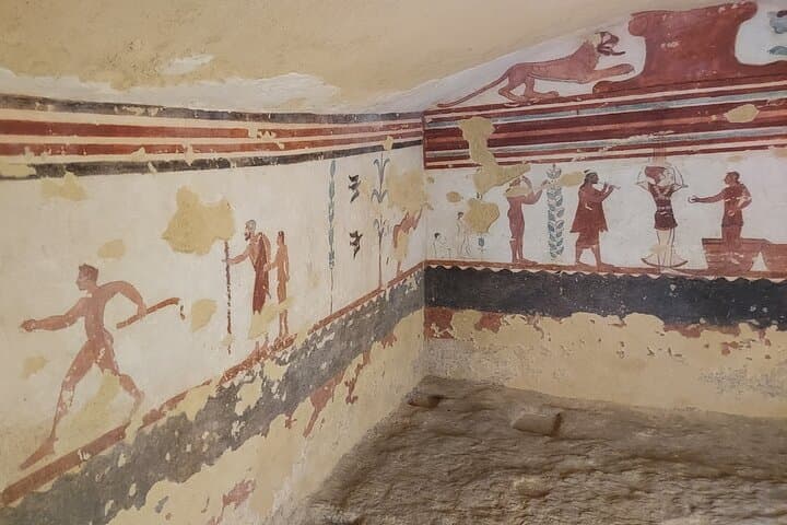 Tarquinia Necropolis Guided Tour: Explore Ancient Etruscan Painted Tombs photo 2