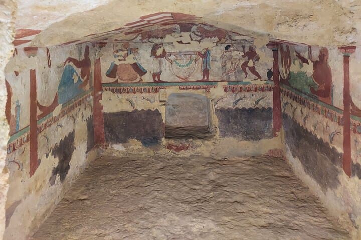 Tarquinia Necropolis Guided Tour: Explore Ancient Etruscan Painted Tombs photo 4