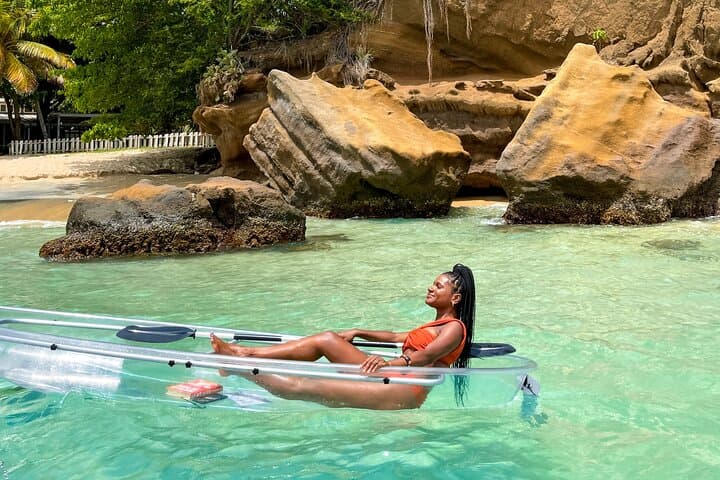 Clear Kayak Coral Reef Tour in Grenada — See Reefs Through Transparent Kayaks photo 3