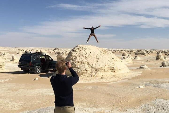 Full-Day White & Black Desert Tour from Cairo — Bahariya Oasis, Crystal Mountain & Volcanic Mounds