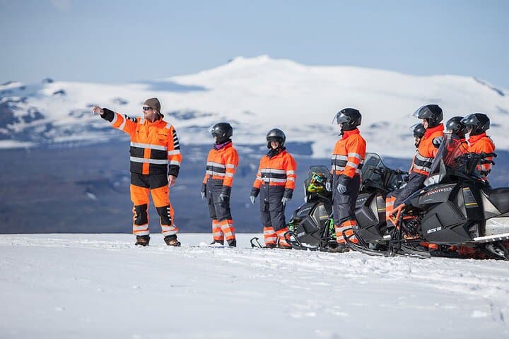South Coast Glacier Snowmobiling Day Trip from Reykjavik photo 6