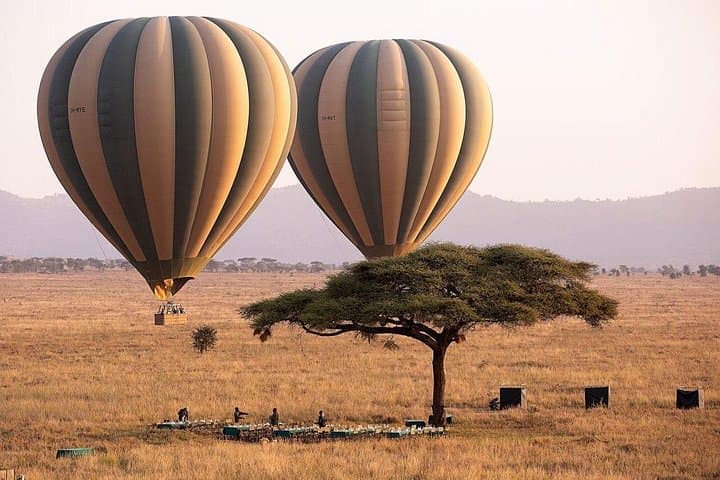 Serengeti Hot Air Balloon Safari Over Maasai Kopjes photo 1