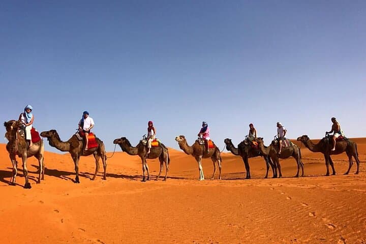 Marrakech to Merzouga: 3-Day Sahara Tour with Camel Trek, Erg Chebbi Camp & Sandboarding photo 1